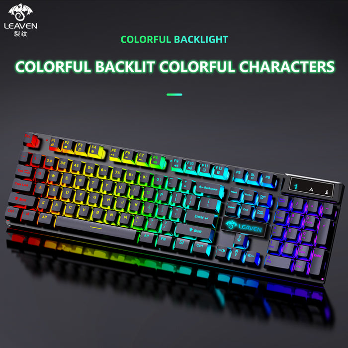 Premium LED Gaming Keyboard + Mouse
